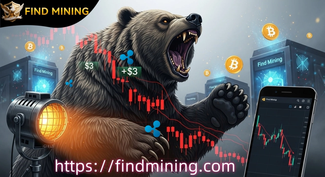 Transform XRPs Weakness into Daily Income with Find Mining - Automated, Risk-Mitigated Solution