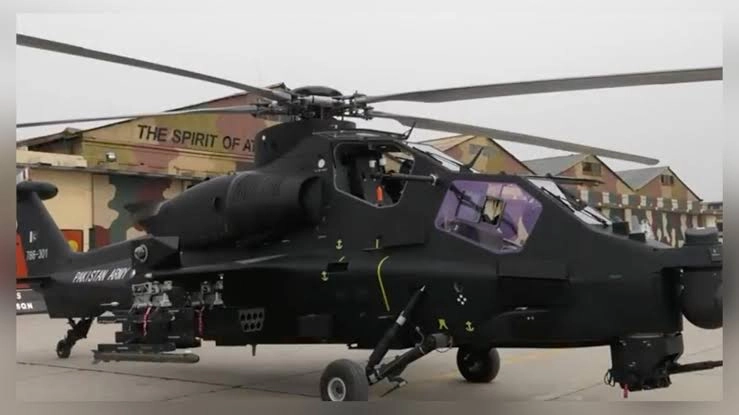 Pakistan Army Chief Leads Z-10ME Helicopter Induction at Multan Garrison
