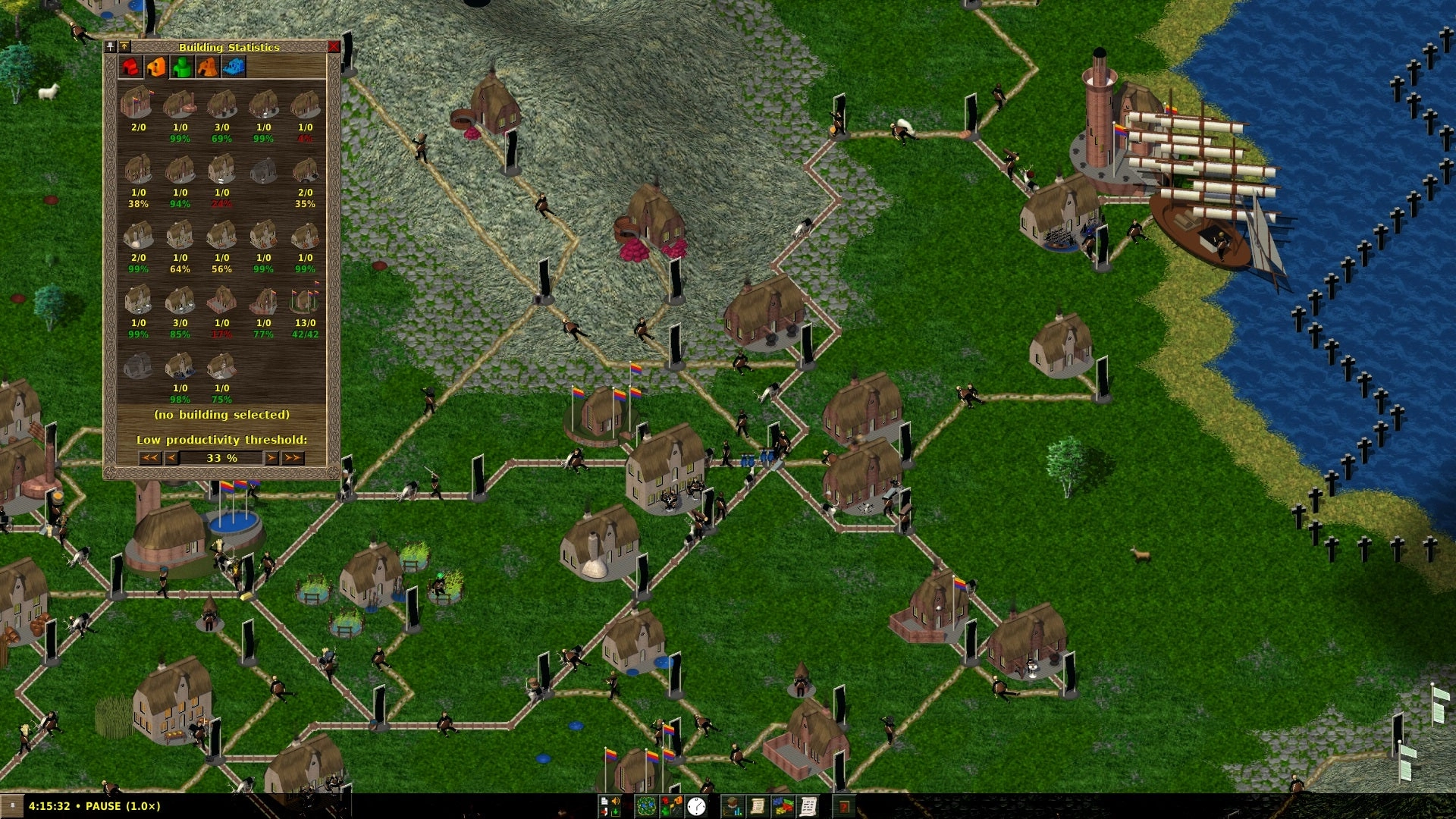 The Settlers: Rediscovering the Art of Transport Logistics in Gaming