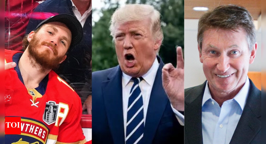Wayne Gretzky and Matthew Tkachuk Join Donald Trump to Revive Presidential Fitness Test
