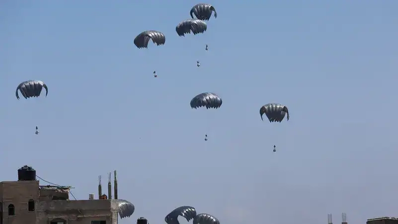 Belgium and European Allies Conduct Humanitarian Airdrops in Gaza
