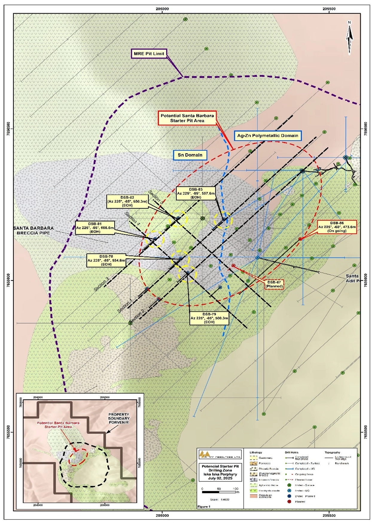 Eloro Resources Expands Tin and Silver Mineralization in Iska Iska Project