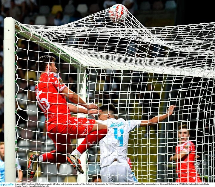 Shelbourne Stuns HNK Rijeka with 2-1 Victory in UEFA Europa League Clash