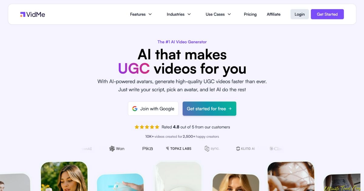 Revolutionize Video Content Creation with VidMe's AI-Powered Platform