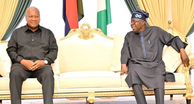 Tinubu Sends Condolences to Ghana After Helicopter Crash