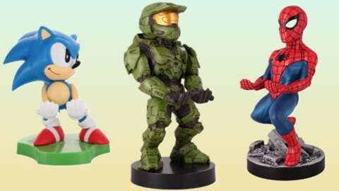 Unique Controller and Phone Display Stands: Fun Decor for Your Game Room