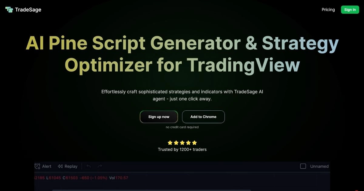 Enhance Your Trading Strategies with TradeSage's AI-Powered Tools