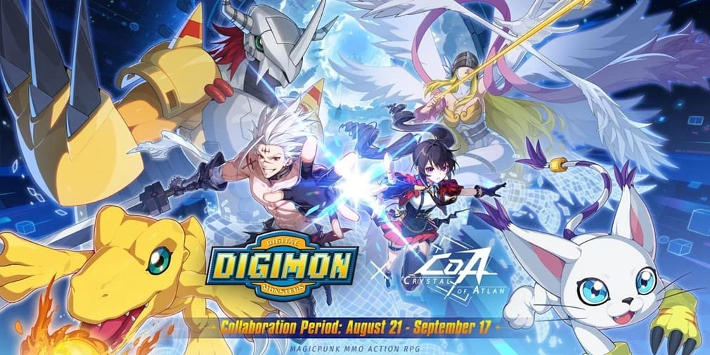 Unleash Digimon Mounts & Pets in Crystal of Atlan | Gamescom Appearance & Exclusive Event!