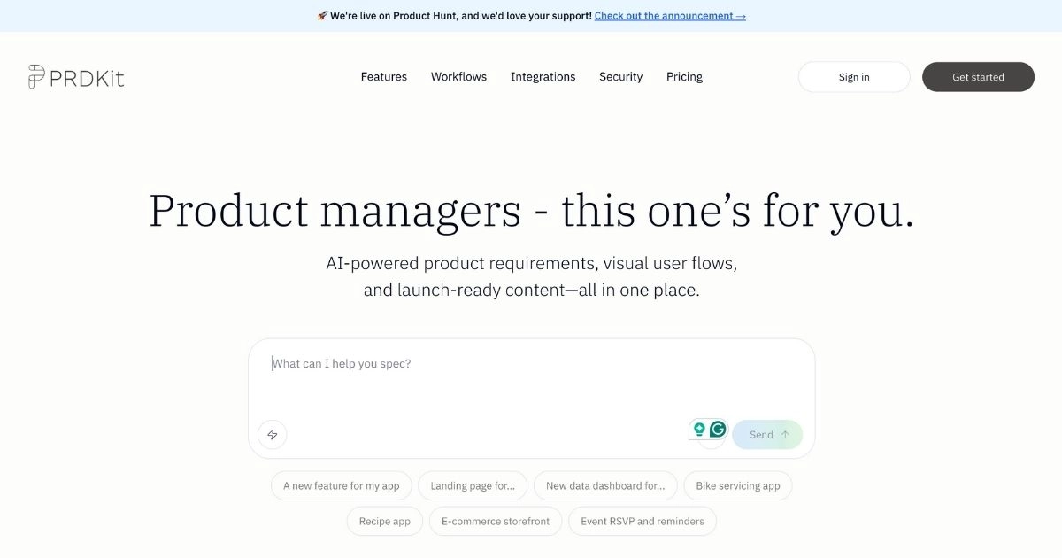 Revolutionize Product Development with PRDKit's AI-Powered Platform