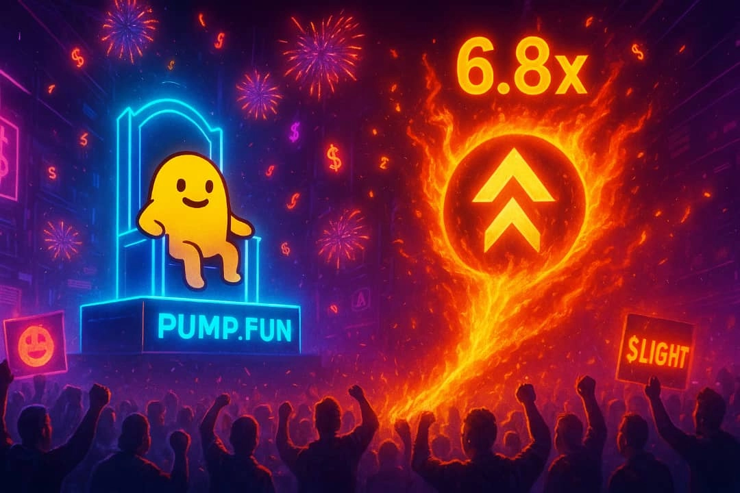 HeavenDex vs. Pump.fun: Memecoin Launchpad Wars Intensify with $LIGHT Token Surge