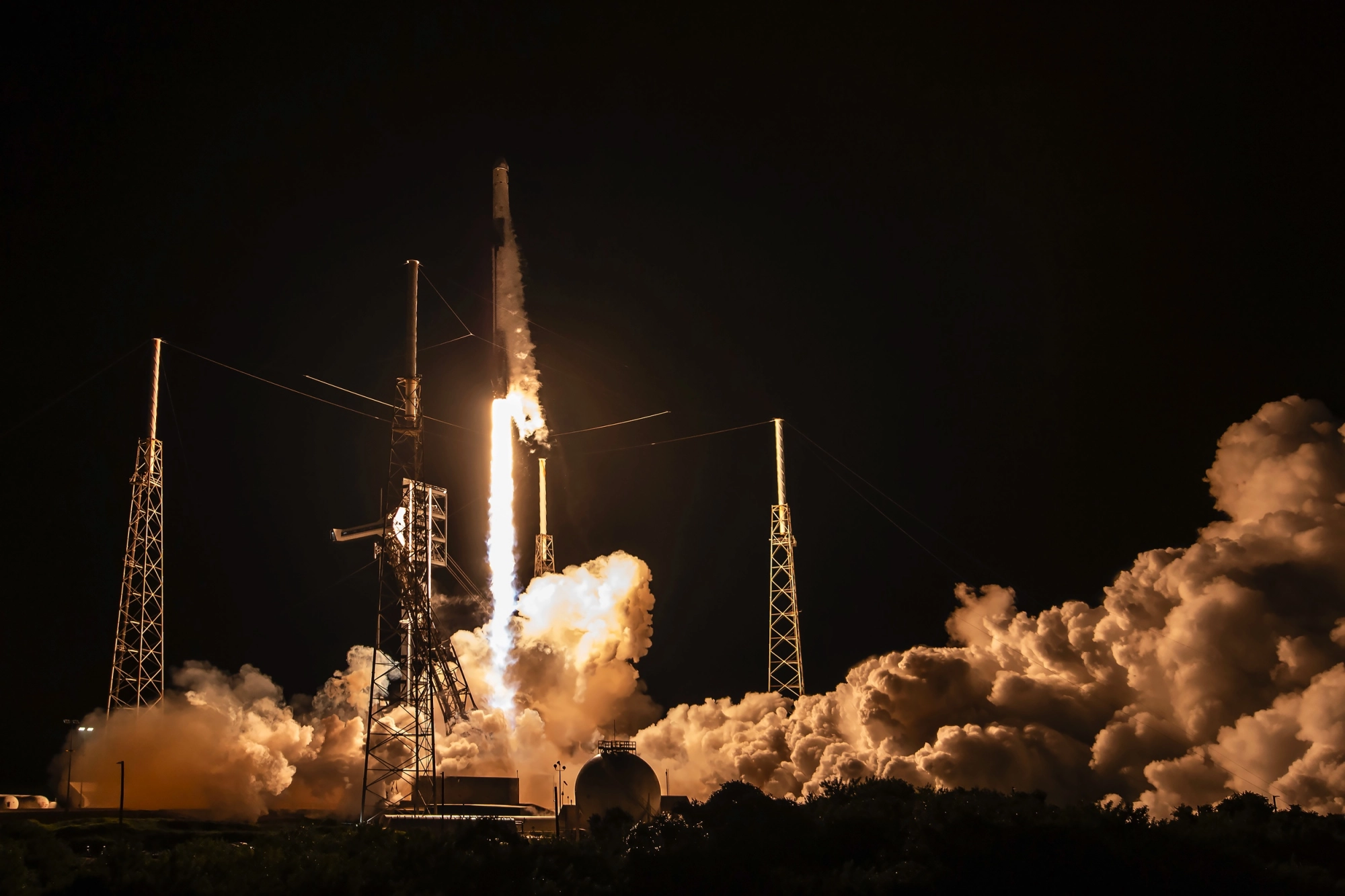 SpaceX Dragon Launch Supports ISS Orbit Maintenance | SpaceNews
