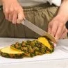 Discover How Anna Viktori Cuts a Pineapple in 15 Seconds - A Game-Changing Technique!