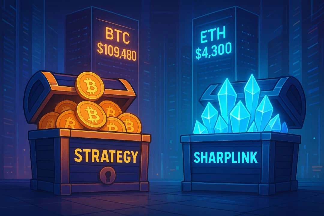 Bitcoin Bull Michael Saylor's Strategy Adds 7,700 BTC; SharpLink Gaming Grows Ethereum Reserves