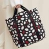 Lulu Guinness Lip Flurry of Kisses Tote Bag: Recycled, Stylish, and Affordable