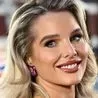 Cozy up in Helen Flanagan's Pink Striped Pyjama Set from Boux Avenue